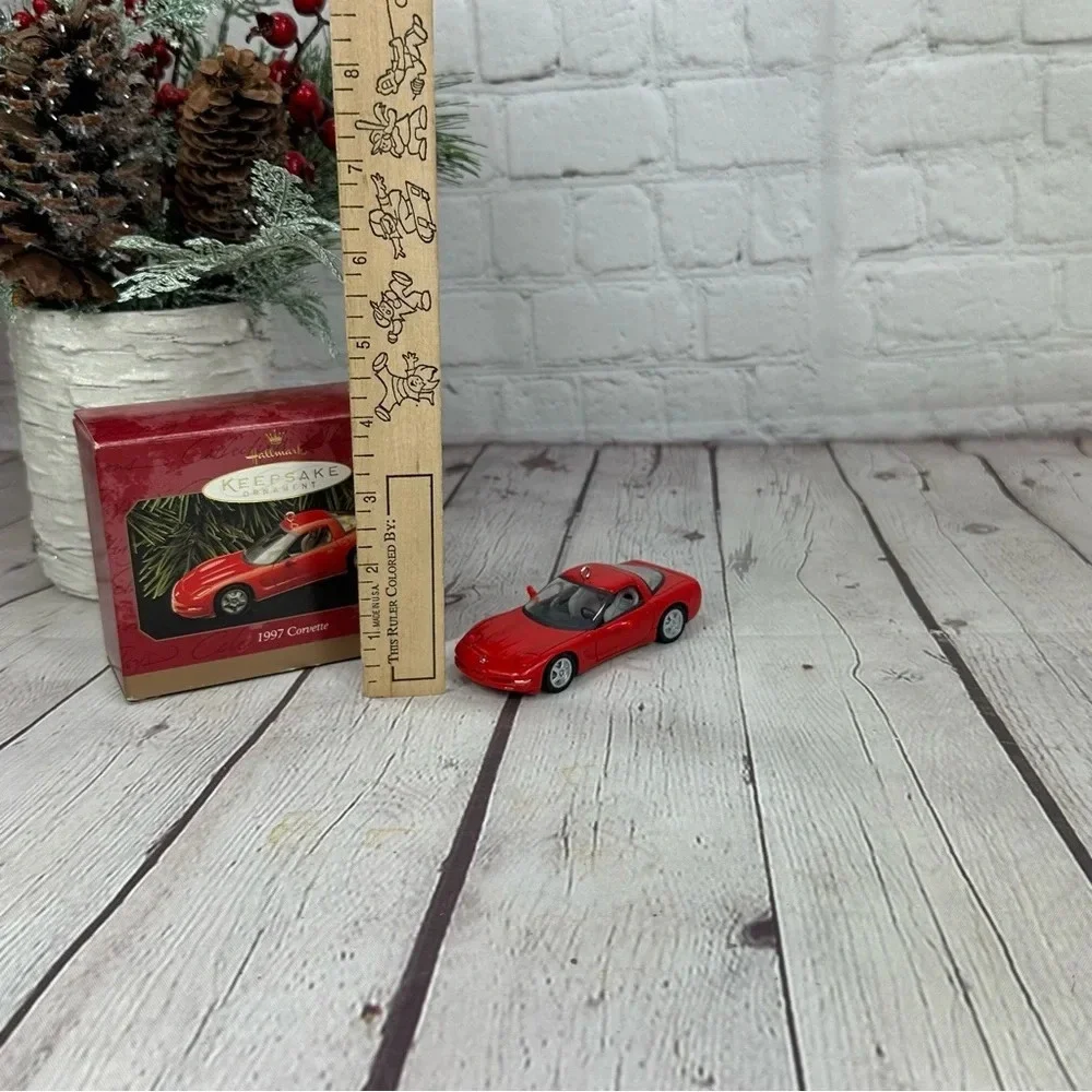 Vintage hallmark Keepsake Ornament 1997 Chevrolet corvette